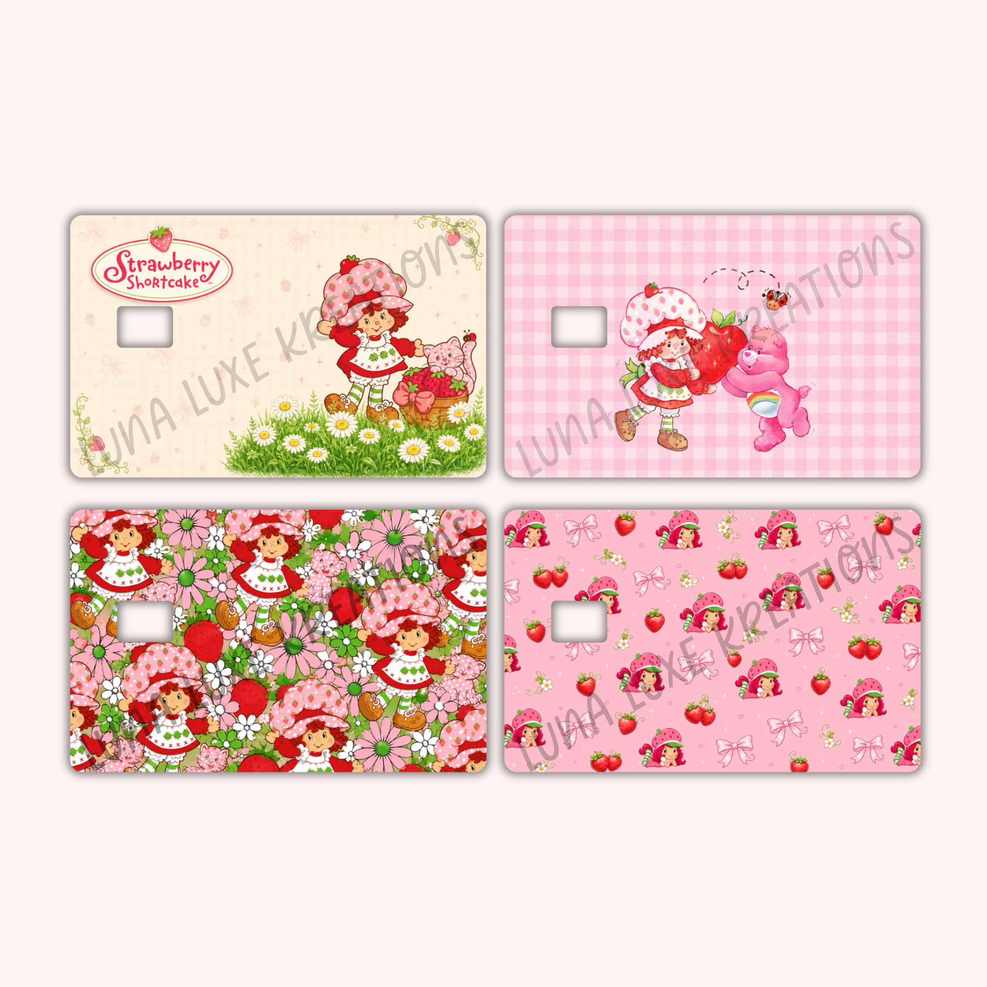 Strawberry Sweet Debit Card Skin Collection