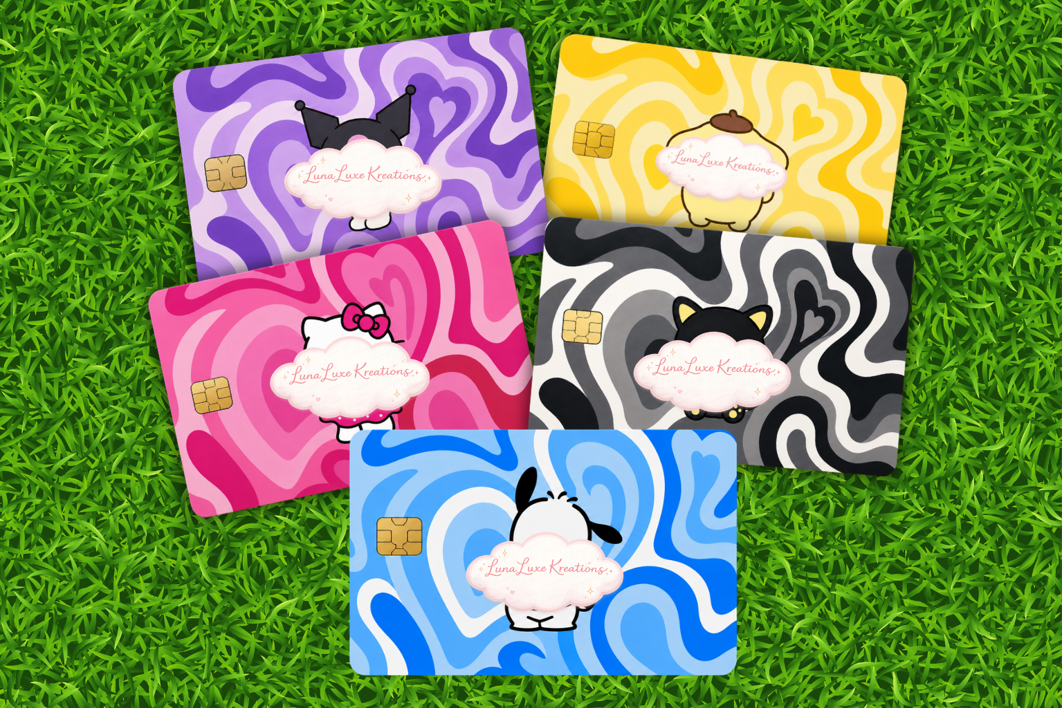 Sweet Swirl Debit Card Skin