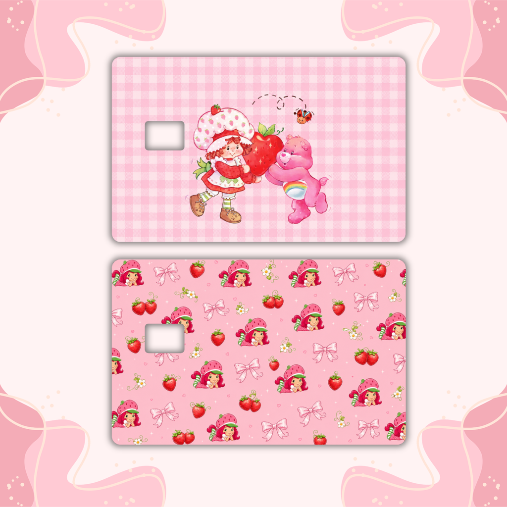 Strawberry Sweet Debit Card Skin Collection