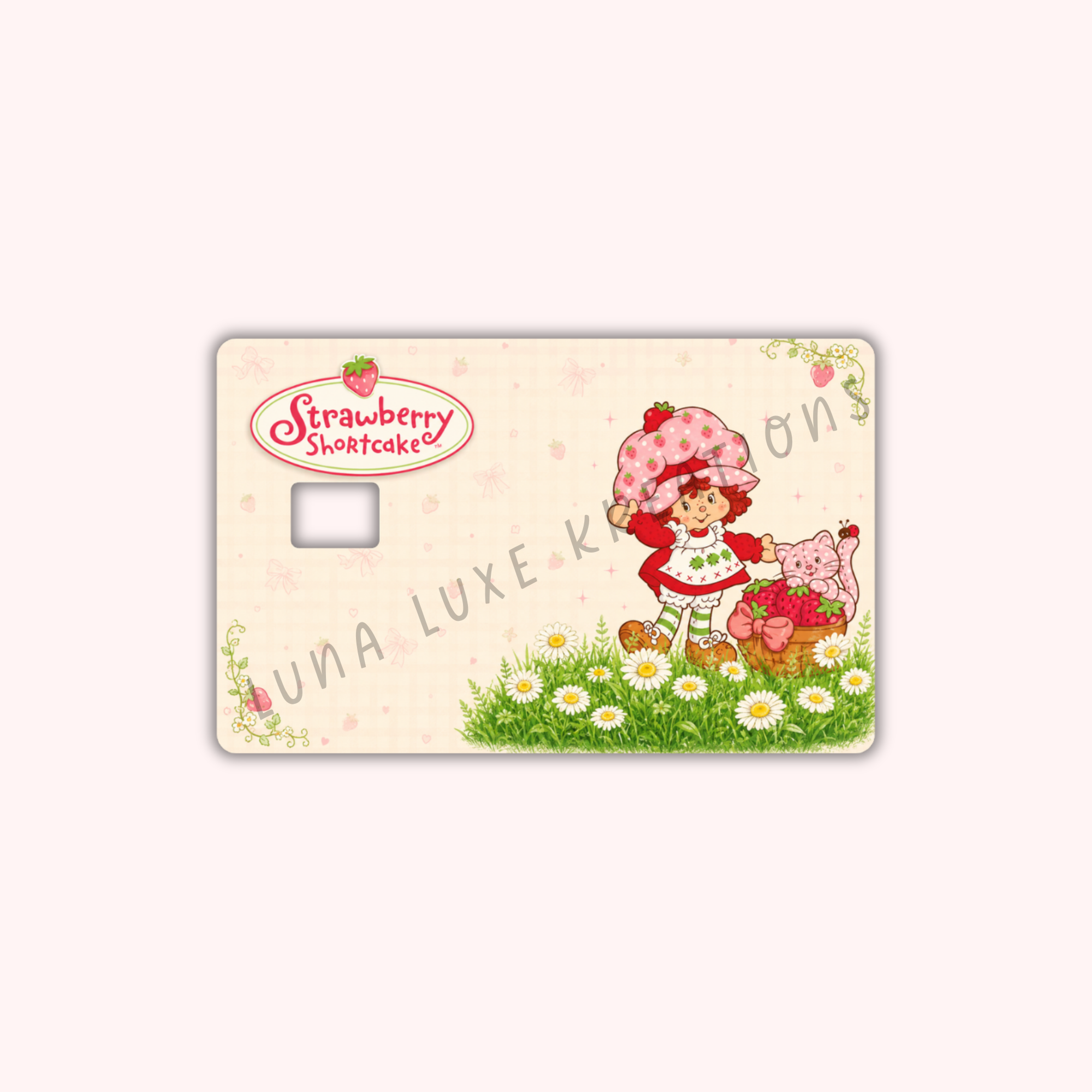 Strawberry Sweet Debit Card Skin Collection