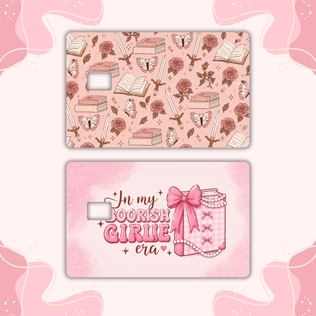 The Bookish Era Debit Card Skin Collection