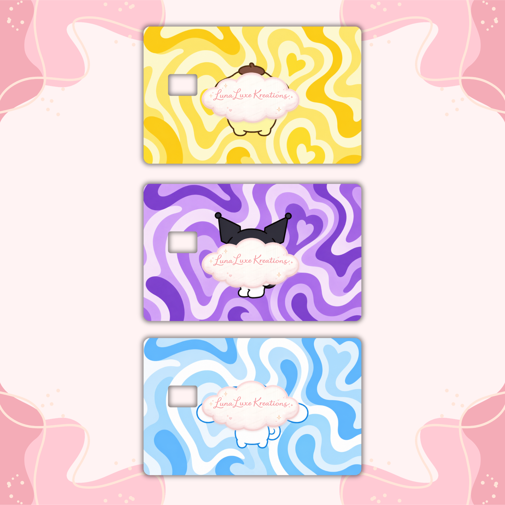 Sweet Swirl Debit Card Skin