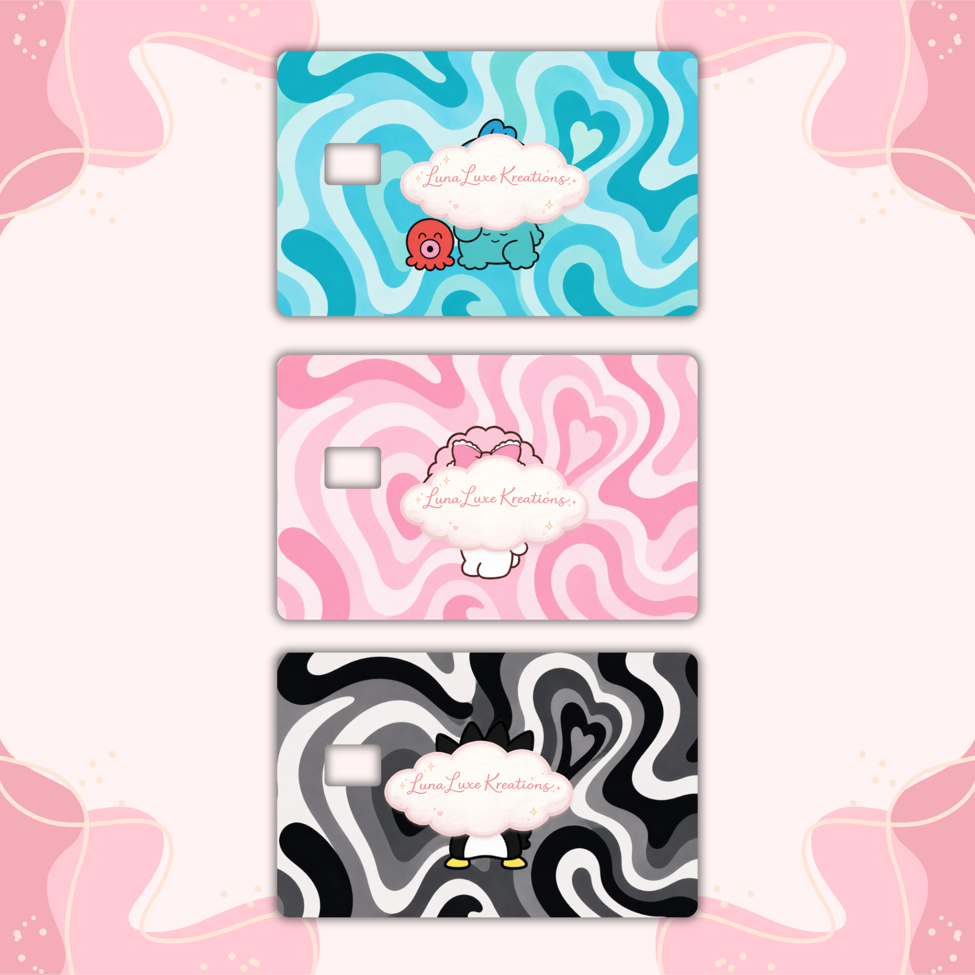 Sweet Swirl Debit Card Skin