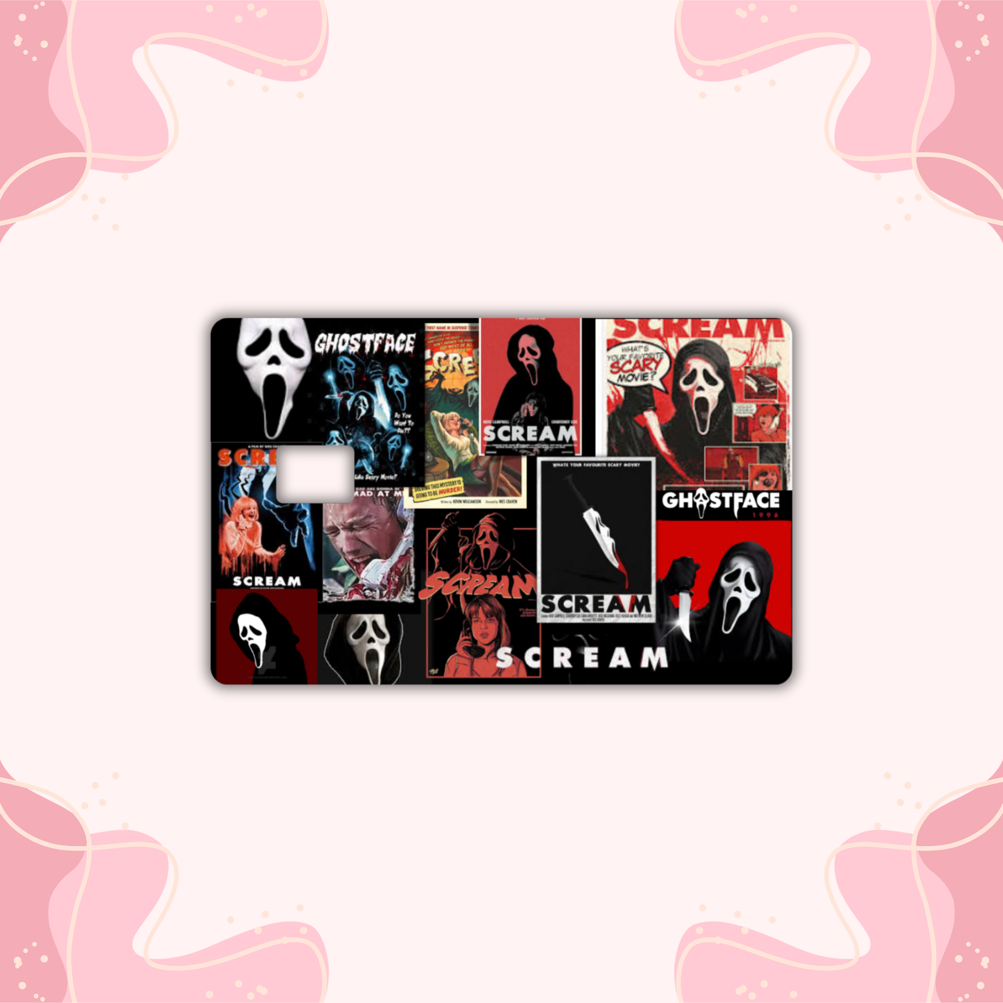 Nightmare Debit Card Skin Stickers Collection