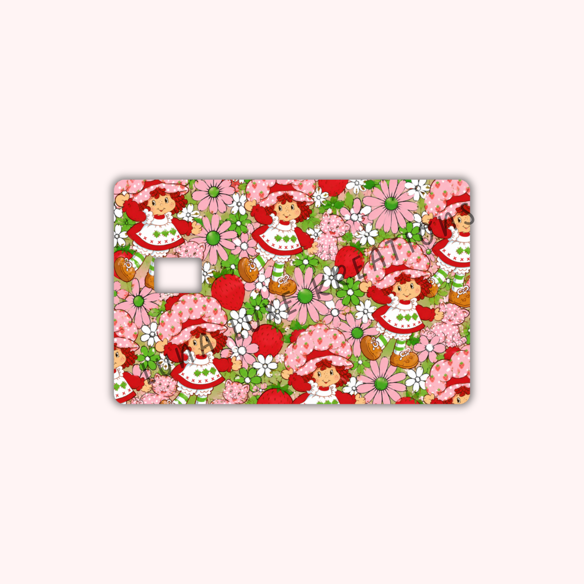 Strawberry Sweet Debit Card Skin Collection