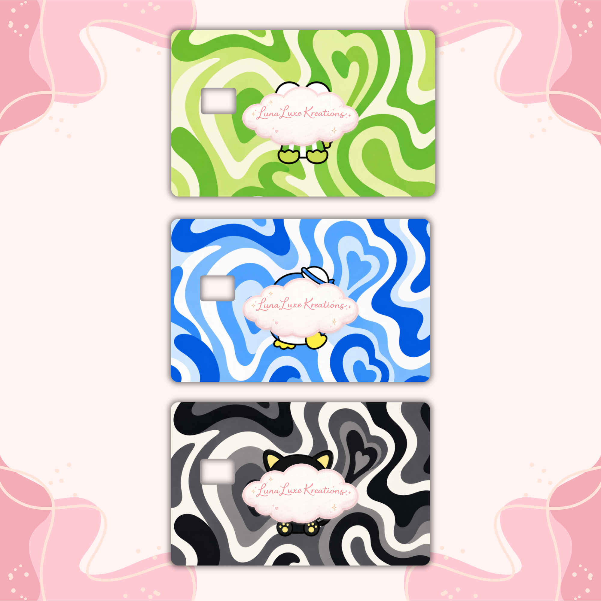 Sweet Swirl Debit Card Skin