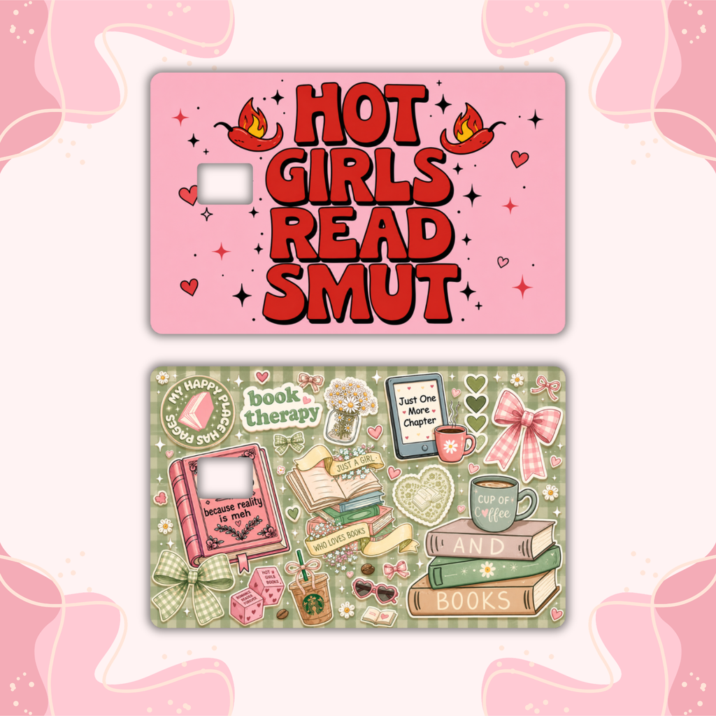The Bookish Era Debit Card Skin Collection