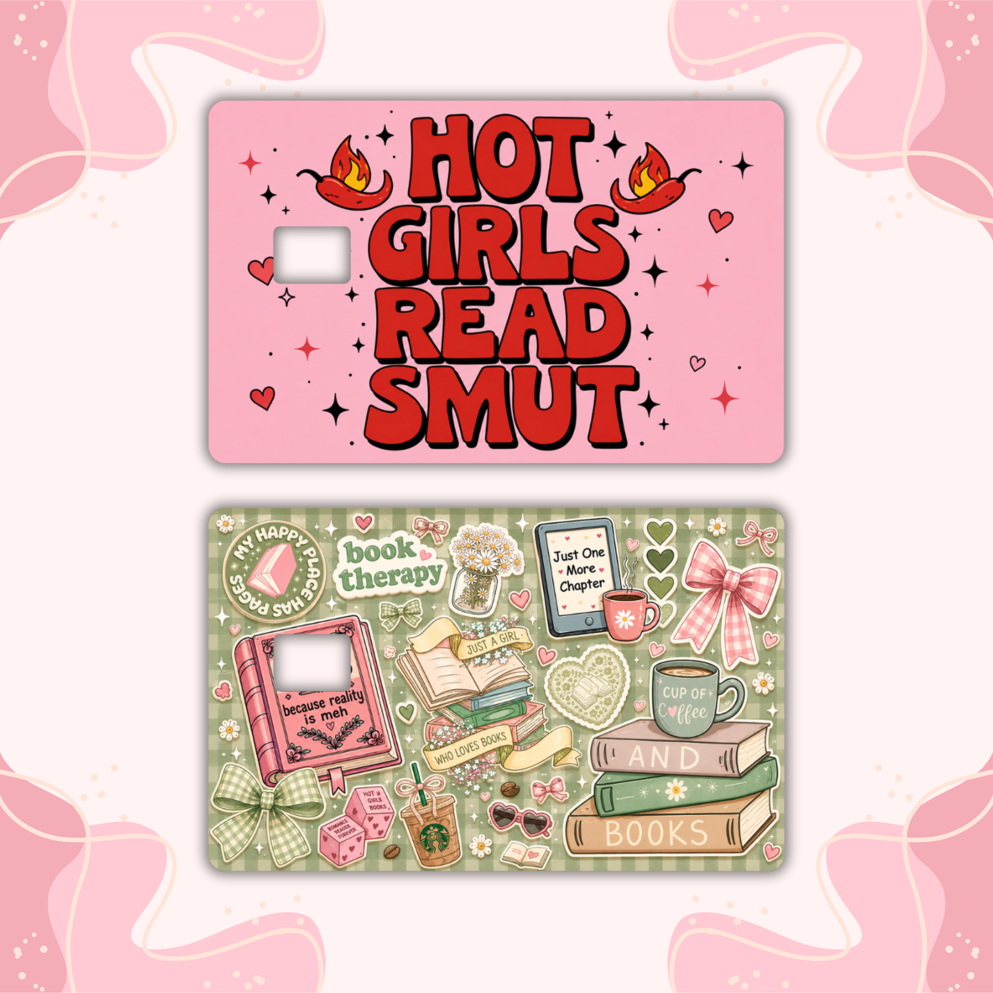 The Bookish Era Debit Card Skin Collection