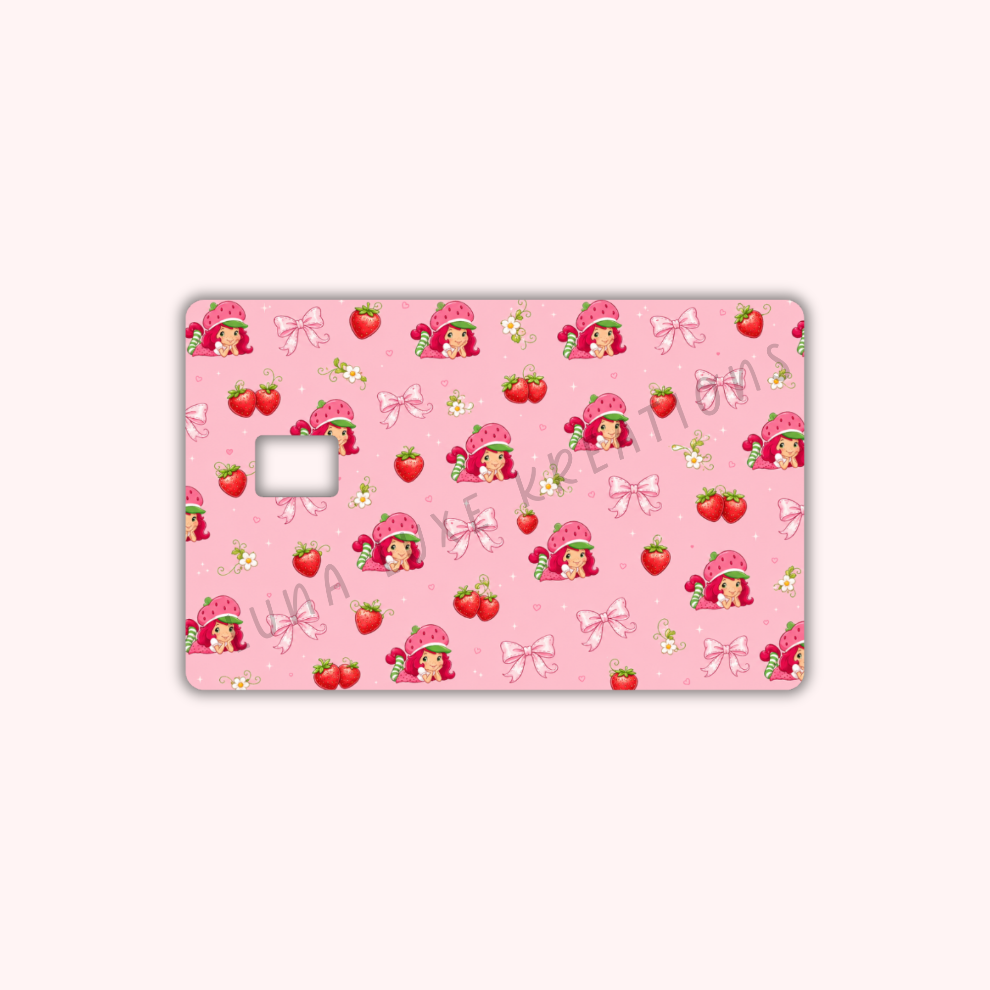 Strawberry Sweet Debit Card Skin Collection