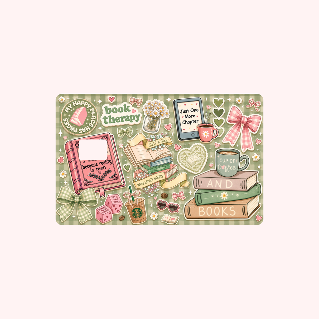 The Bookish Era Debit Card Skin Collection