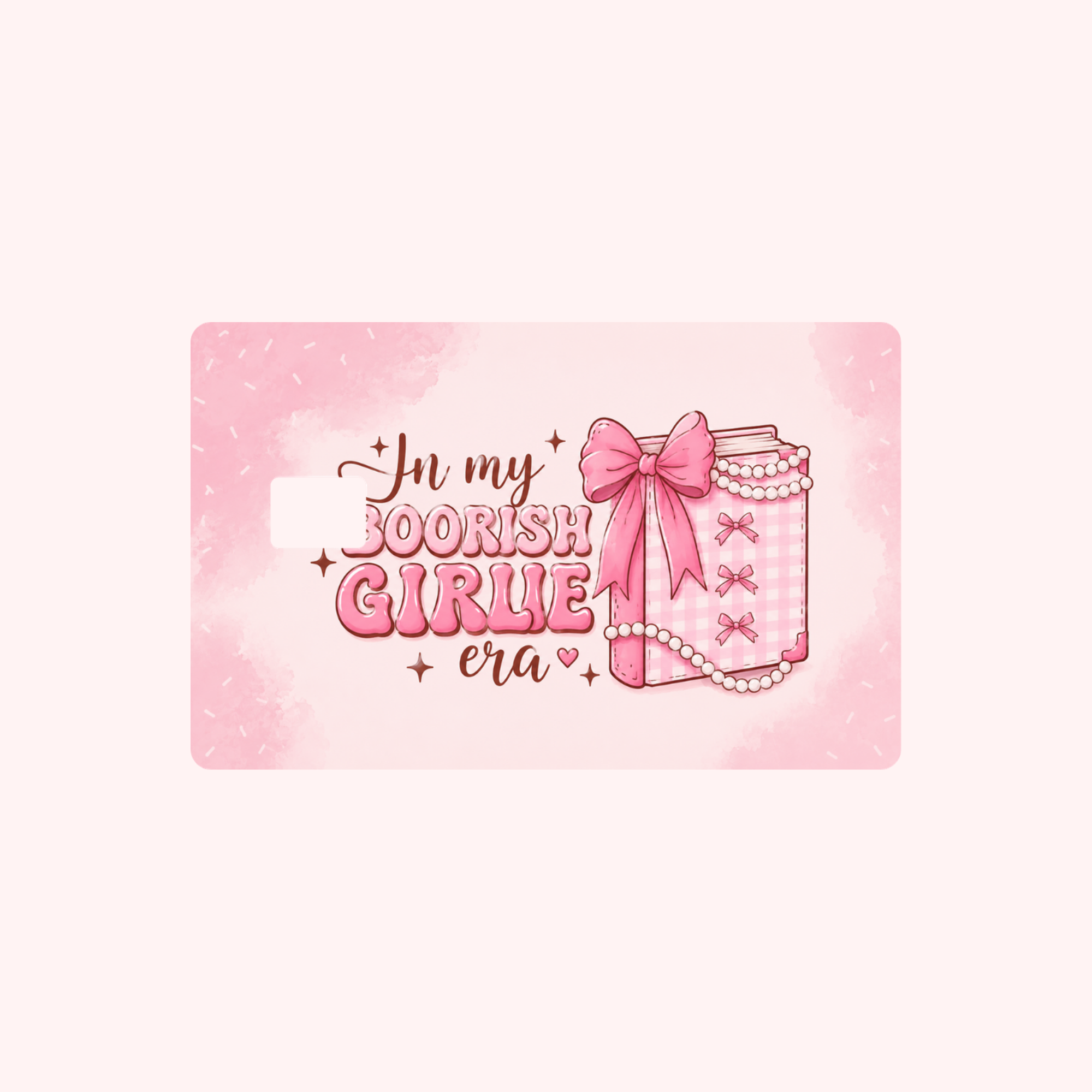The Bookish Era Debit Card Skin Collection