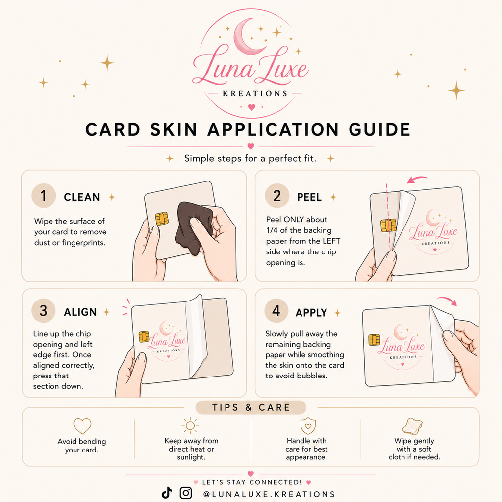 Pink Pop Debit Card Skin Cover
