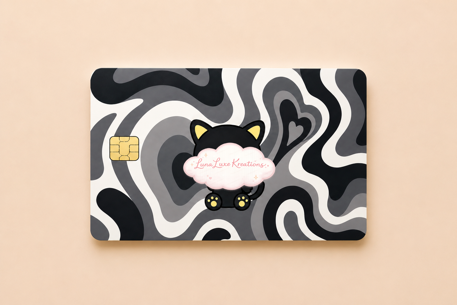 Sweet Swirl Debit Card Skin