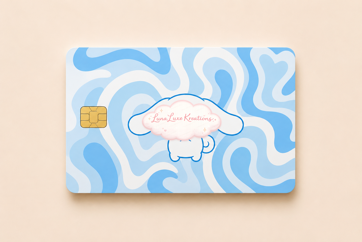 Sweet Swirl Debit Card Skin