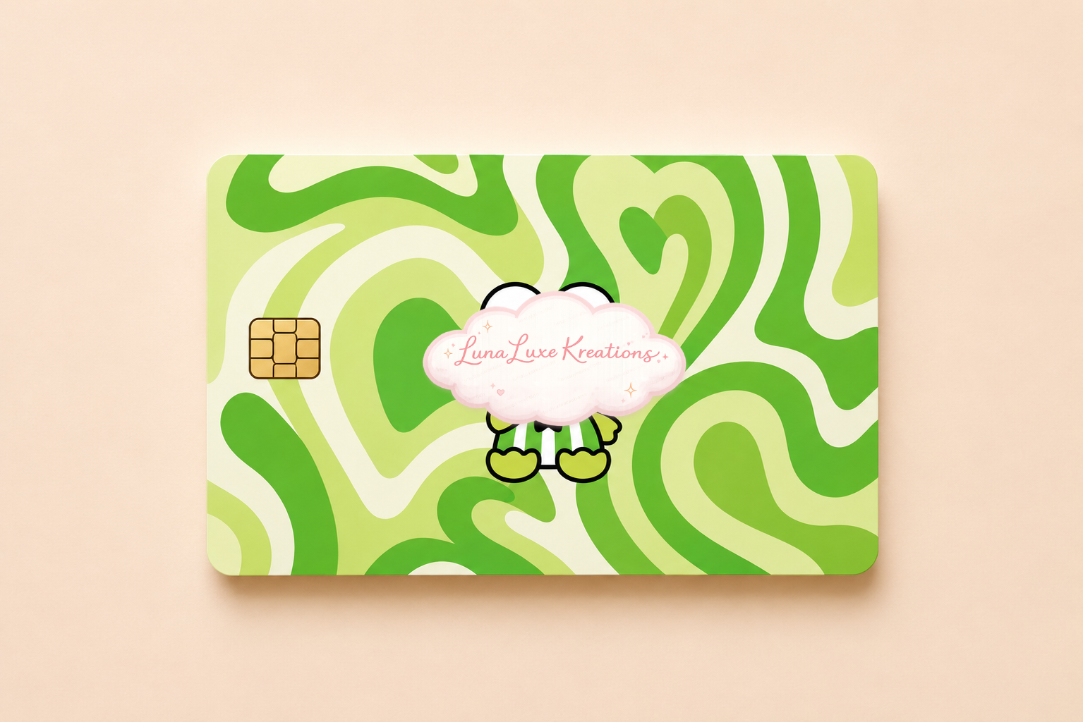 Sweet Swirl Debit Card Skin