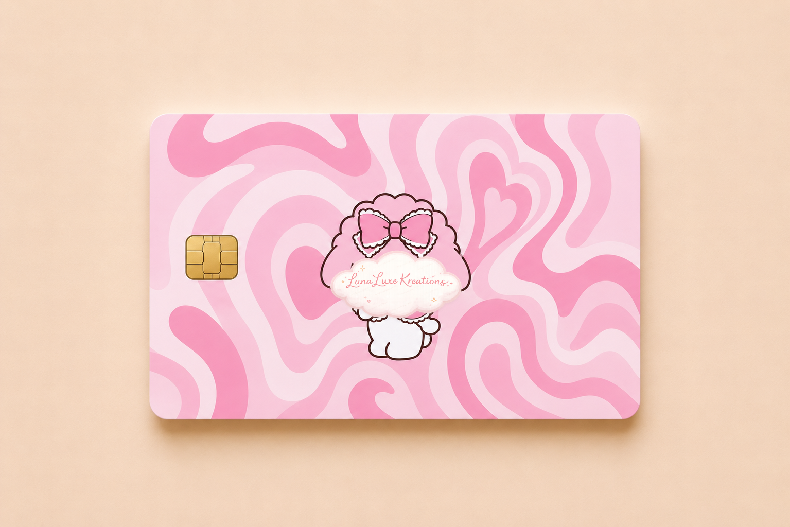 Sweet Swirl Debit Card Skin