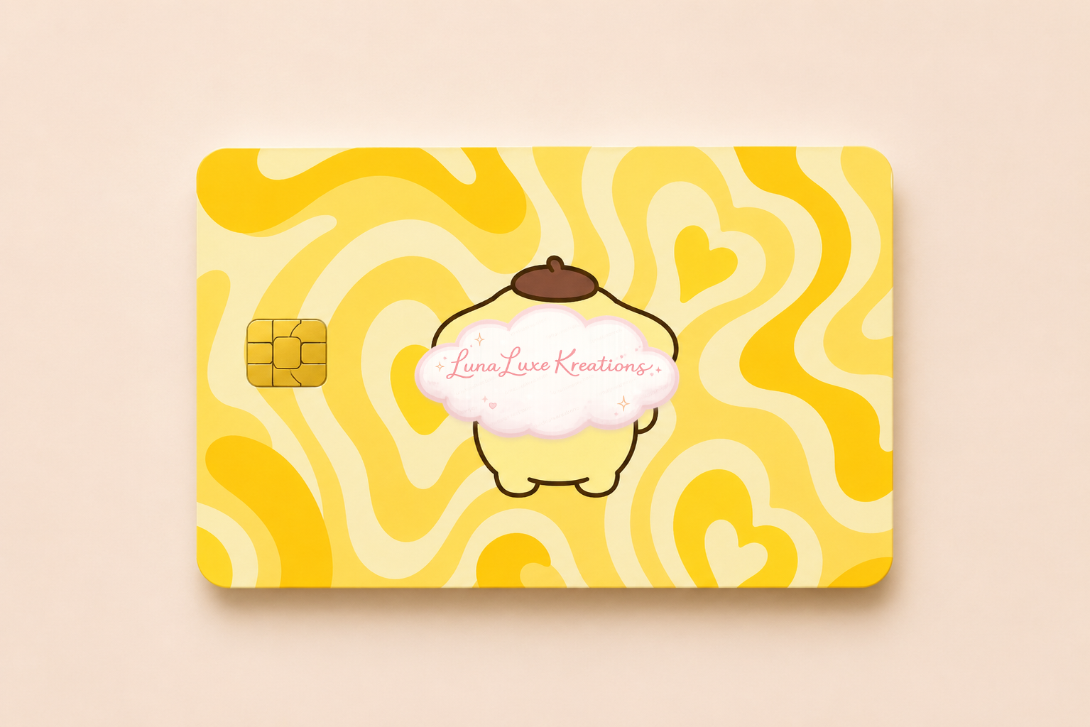 Sweet Swirl Debit Card Skin