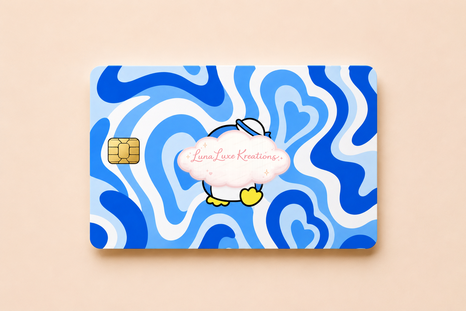 Sweet Swirl Debit Card Skin