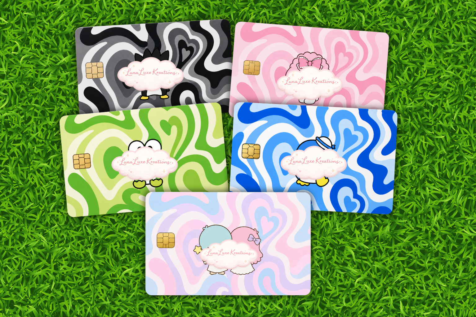 Sweet Swirl Debit Card Skin