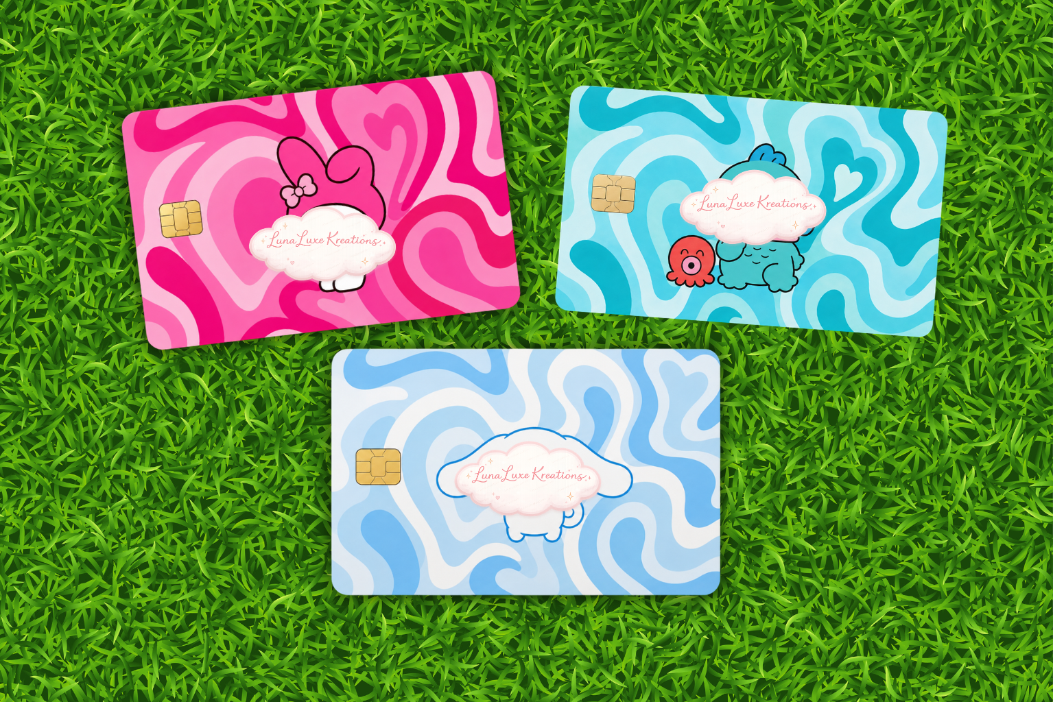 Sweet Swirl Debit Card Skin