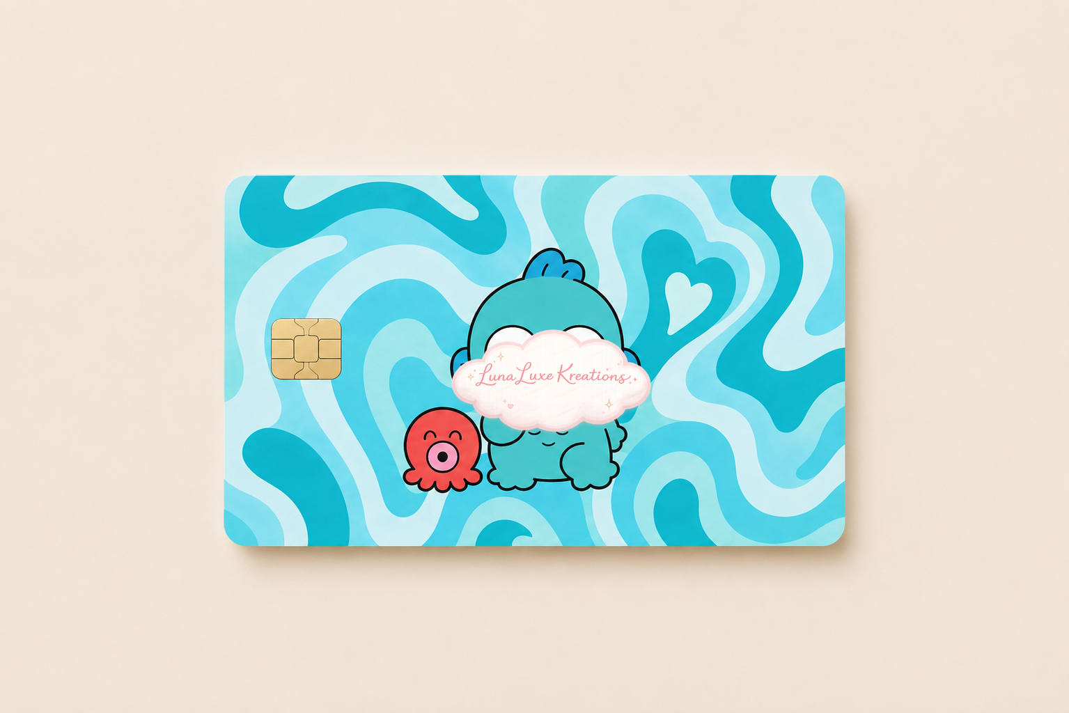 Sweet Swirl Debit Card Skin