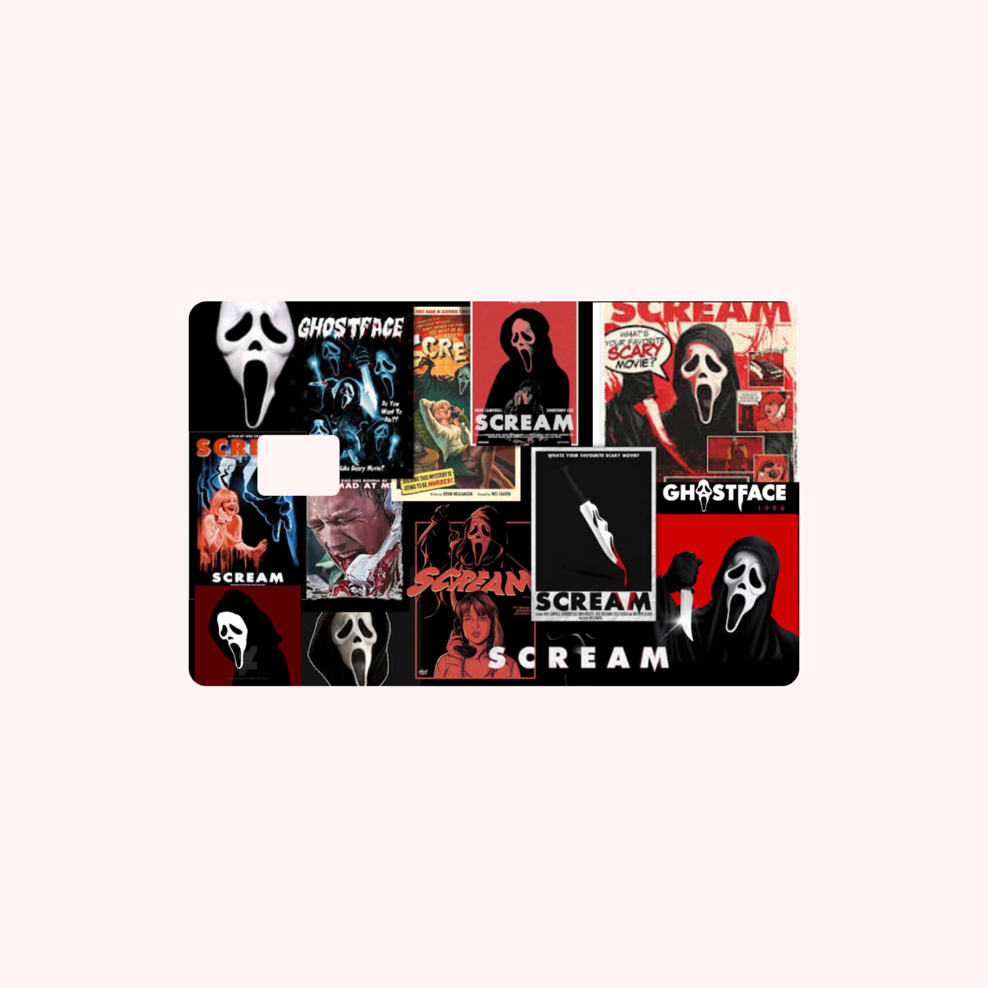 Nightmare Debit Card Skin Stickers Collection
