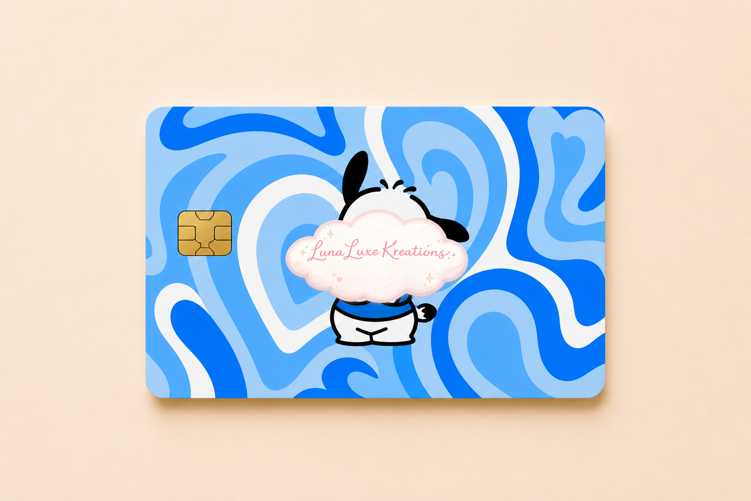 Sweet Swirl Debit Card Skin